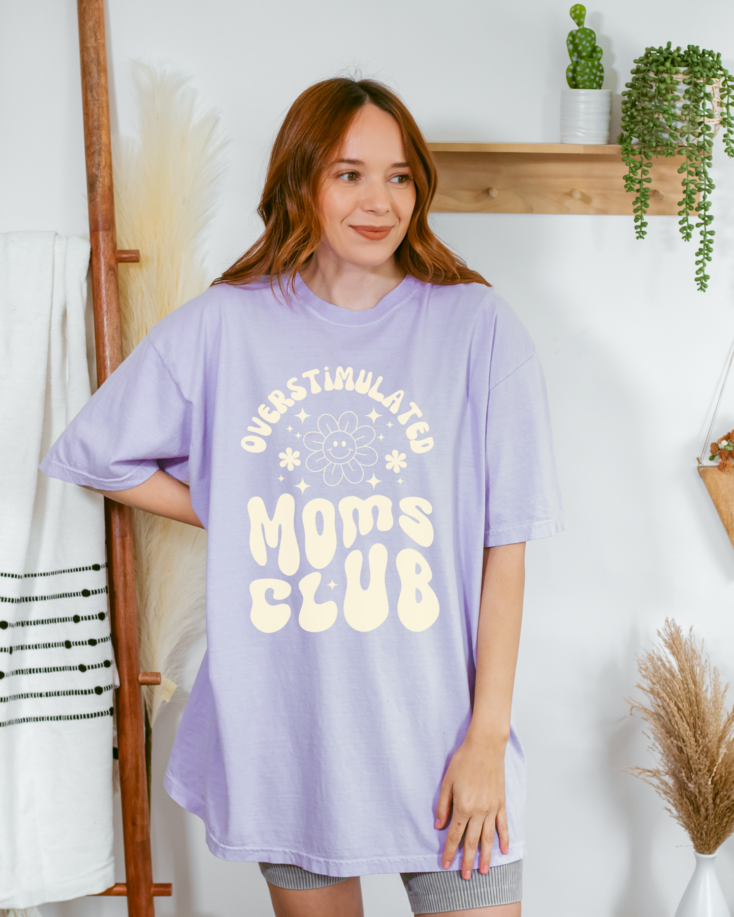 Overstimulated Moms Club Tee