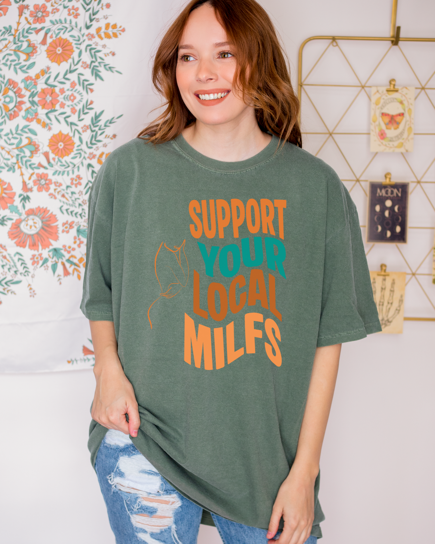 Support Your Local MILFs Tee